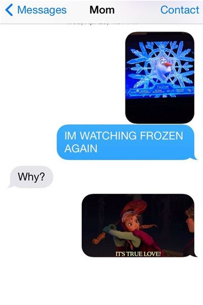 Frozen Text Screenshots