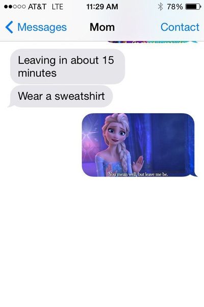 Frozen Text Screen Shots
