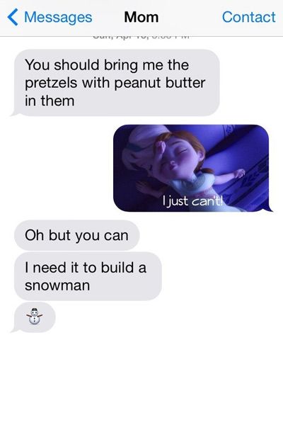 Frozen Text Screenshots