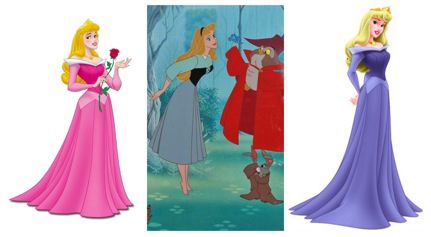 Standing, Purple, Dress, Pink, Animation, Formal wear, Style, Magenta, Costume design, Violet, 