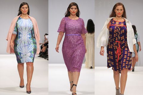 dække over pige Robust Evans First Plus Size Brand At London Fashion Week - The Design Collective  For Evans S/S 2015 Fashion Show