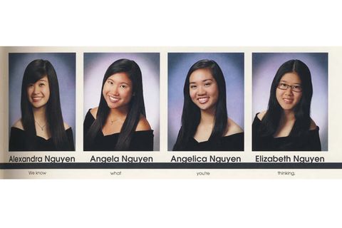 Nguyen funny yearbook pic