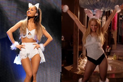 Ariana Grande Dresses As Regina George Ariana Grande