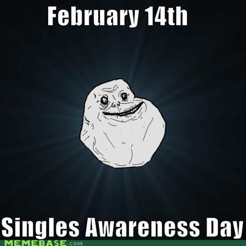 41+ Single Alone On Valentine's Day Meme