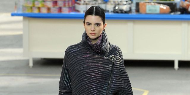 Kendall Jenner Fashion Week Fall 2014 - Kendall Jenner Modeling