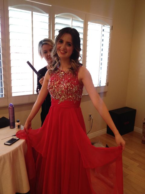 Laura Marano Prom Pictures Celebrity Prom Pictures