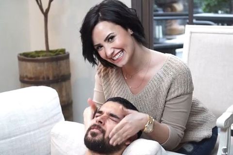 Demi Lovato and Wilmer Valderrama