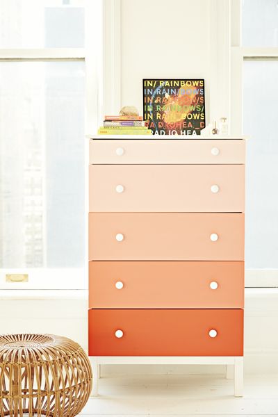 Chest of drawers, Drawer, Furniture, Chiffonier, Dresser, Orange, Room, Chest, Filing cabinet, Changing table, 
