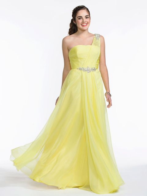 Yellow Prom Dresses - Orange Prom Dresses