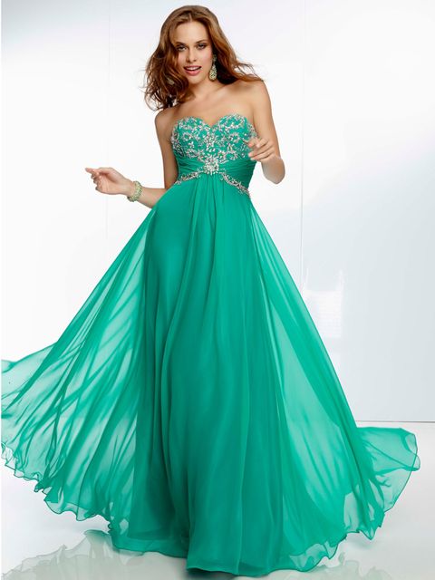 Green Prom Dresses - Prom Dress Trends 2014