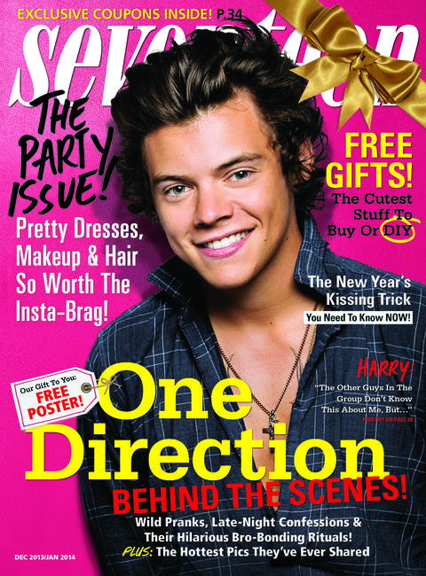 One Direction Dec/Jan Cover