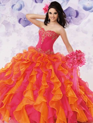 orange quince dress