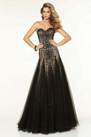 exotic evening gowns