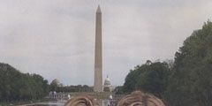 aly and aj in front of the washington monument