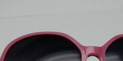 pink large rim sunglasses with large rims