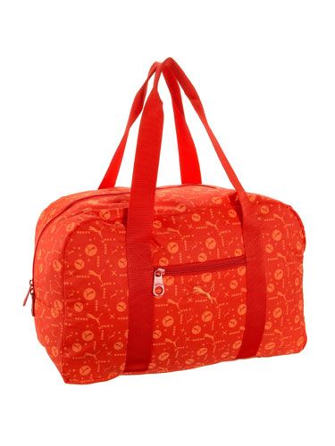 puma gym bag orange