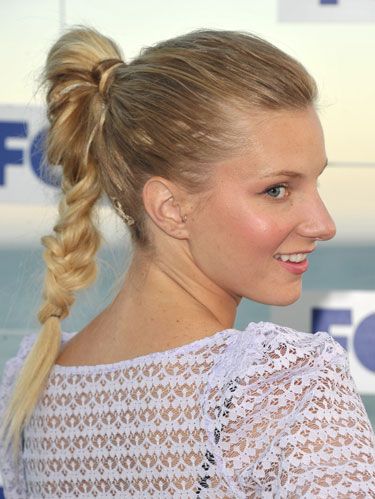 Heather Morris at fox all star party