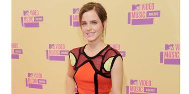 Emma Watson at the 2012 MTV VMA's