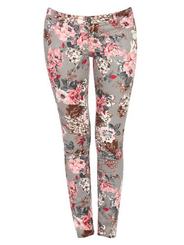 Cute Printed and Patterned Jeans - Floral, Polka Dot, and Star Jeans