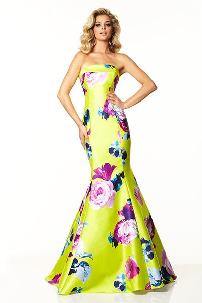 exotic evening gowns