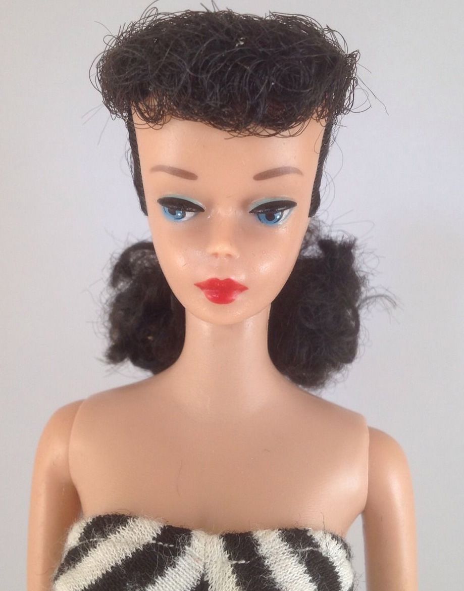 Barbie Fashionistas Doll 185 with Black Hair Dress  Bandana by Mattel