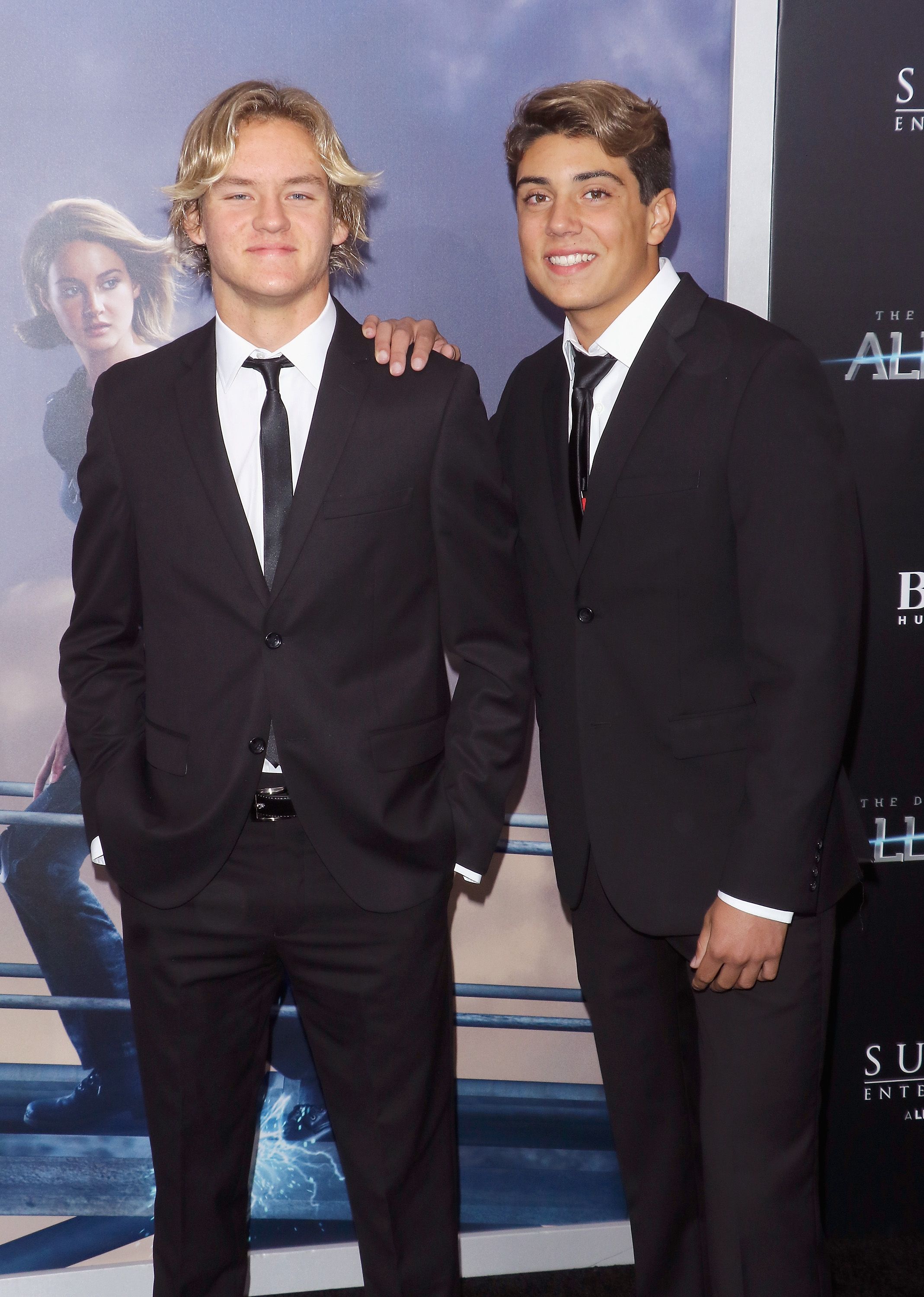 Damn, Daniel Went to the 'Allegiant' Premiere - Daniel Lara, Joshua Holz  Red Carpet Photos