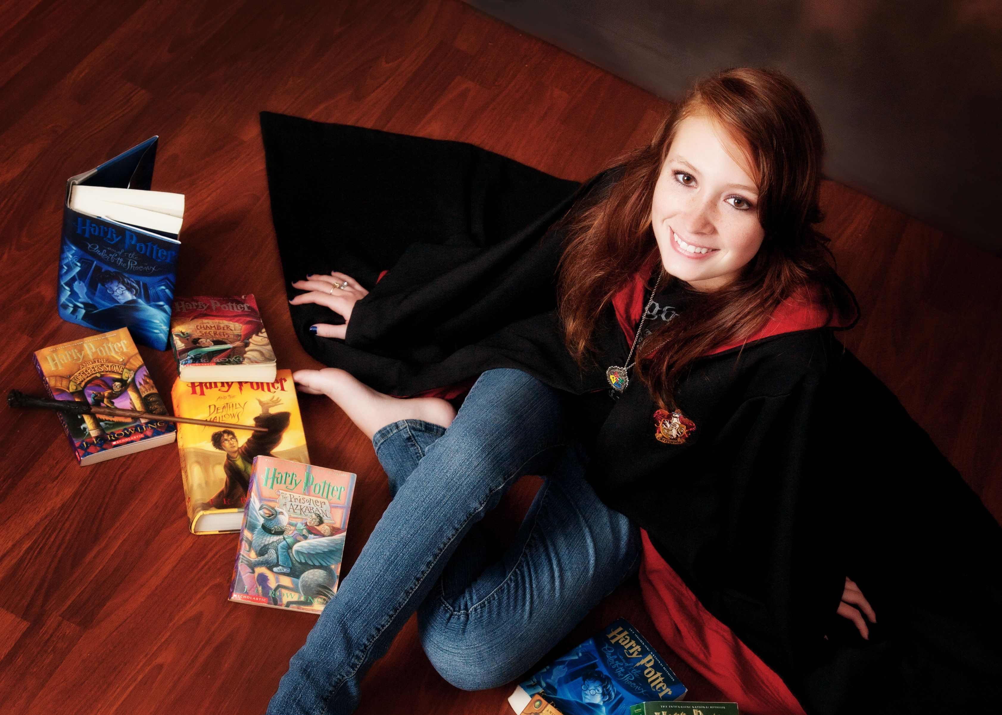 Harry Potter Senior Session, Mirage photography