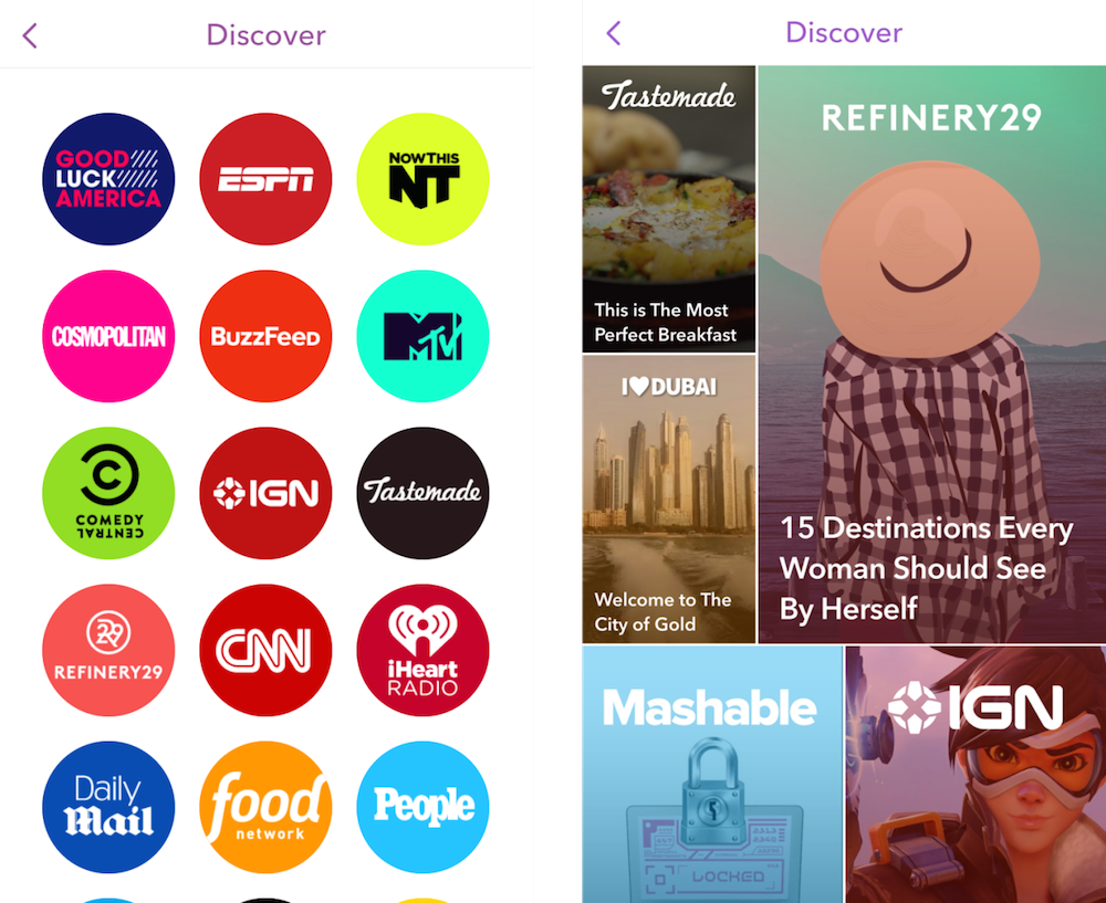 Top 10 Snapchat Discover Channels - MediaRadar