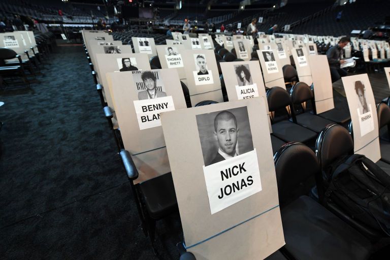 Here s the Grammys Seating Chart and What it Means