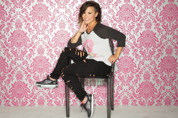 Demi Lovato Skechers Memory Foam Sneakers