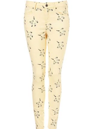 Cute Printed and Patterned Jeans - Floral, Polka Dot, and Star Jeans