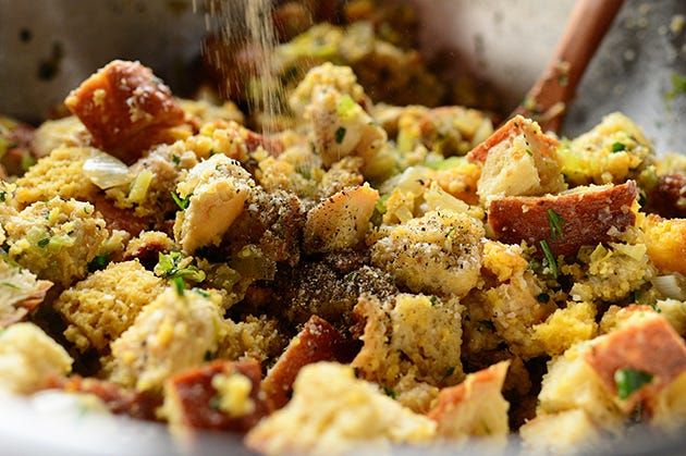 Best Thanksgiving Dressing Recipe - How to Make Cornbread Stuffing