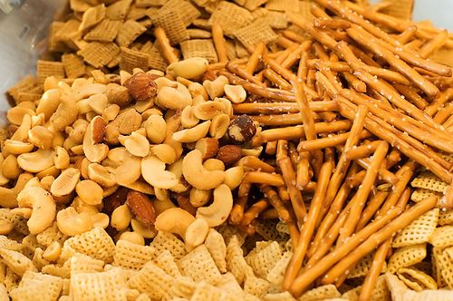 Fresh Garlic Chex Mix Recipe