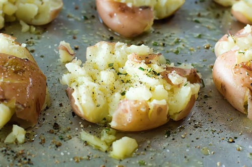 Crash Hot Potatoes Recipe - How to Make Crispy Smashed Potatoes