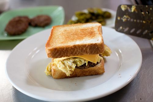 Sausage, Egg & Cheese Breakfast Sandwich recipe - gowise-usa