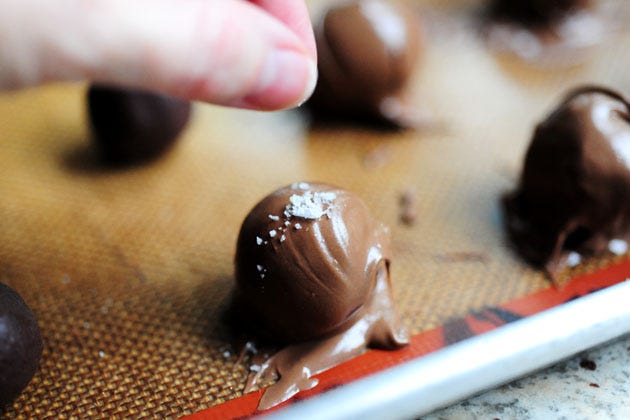 Double Chocolate Sea Salt Truffles Story - NeighborFood