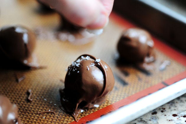 Double Chocolate Sea Salt Truffles Story - NeighborFood