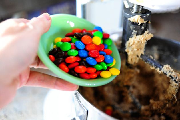 The Food Librarian: Pioneer Woman's Monster Cookies with M&Ms