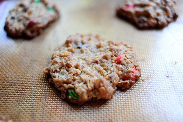The Food Librarian: Pioneer Woman's Monster Cookies with M&Ms