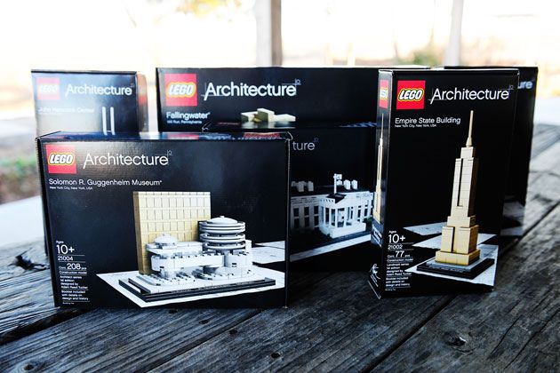 Architect Gifts, Unique Gifts for Architects, Frank Lloyd Wright, LEGO