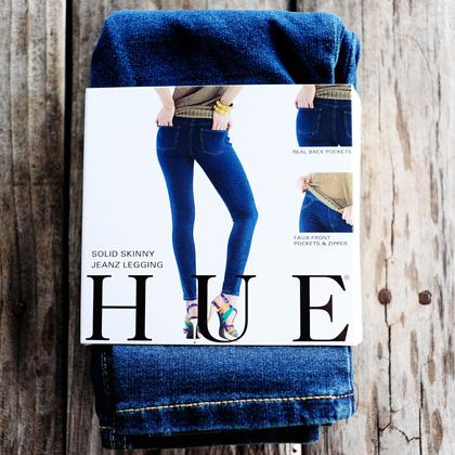 HUE, Pants & Jumpsuits, Hue Dark Blue Denim Leggings