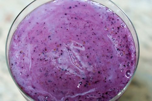 Blueberry Yogurt Smoothie
