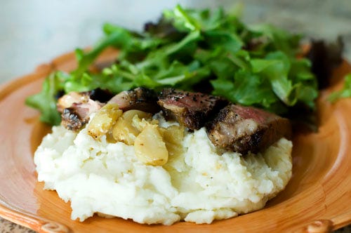 Roasted Garlic Mashed Potatoes