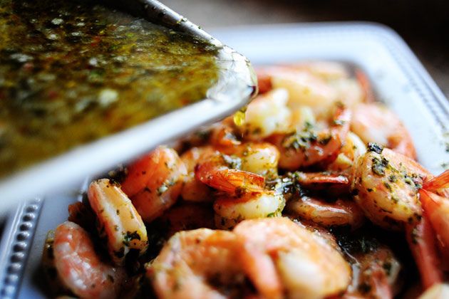 Spicy Lemon Garlic Shrimp