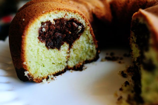 Pistachio Chocolate Layer Cake | Dough-Eyed