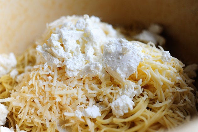 Pasta ai Quattro Formaggi