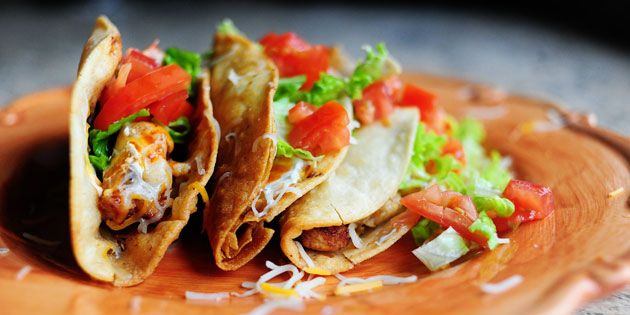 Easy Chicken Tacos - Damn Delicious