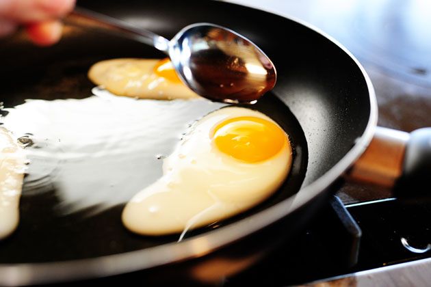 The Perfectly Cooked Sunny Side Up Eggs