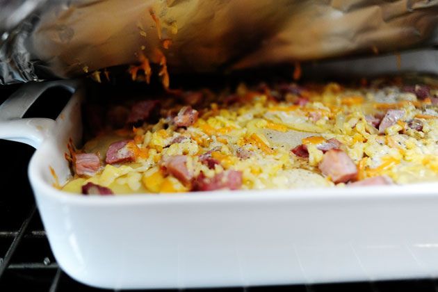 Scalloped Potatoes and Ham {Pioneer Woman Recipe} - Key To My Lime