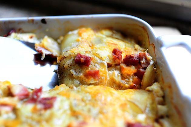 Easy Scalloped Potatoes and Ham – Adore Foods